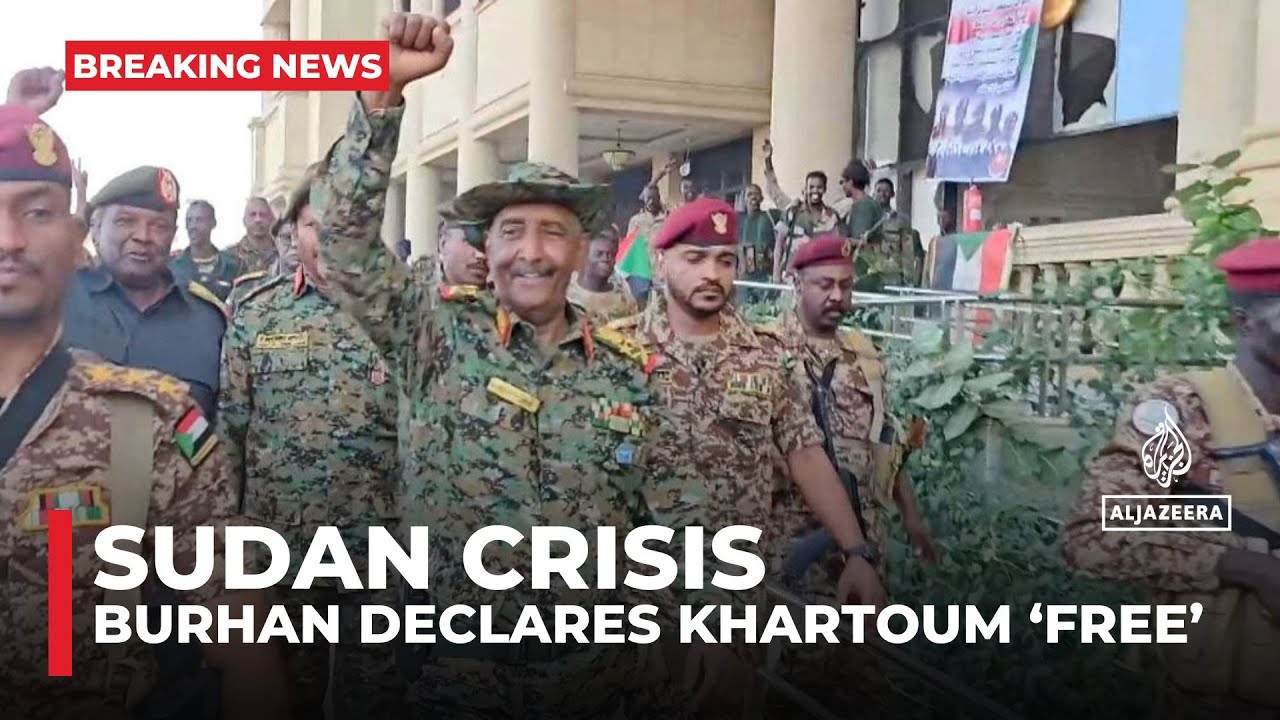 Al-Burhan declares Khartoum 'free': Sudanese military leader returns to palace in capital