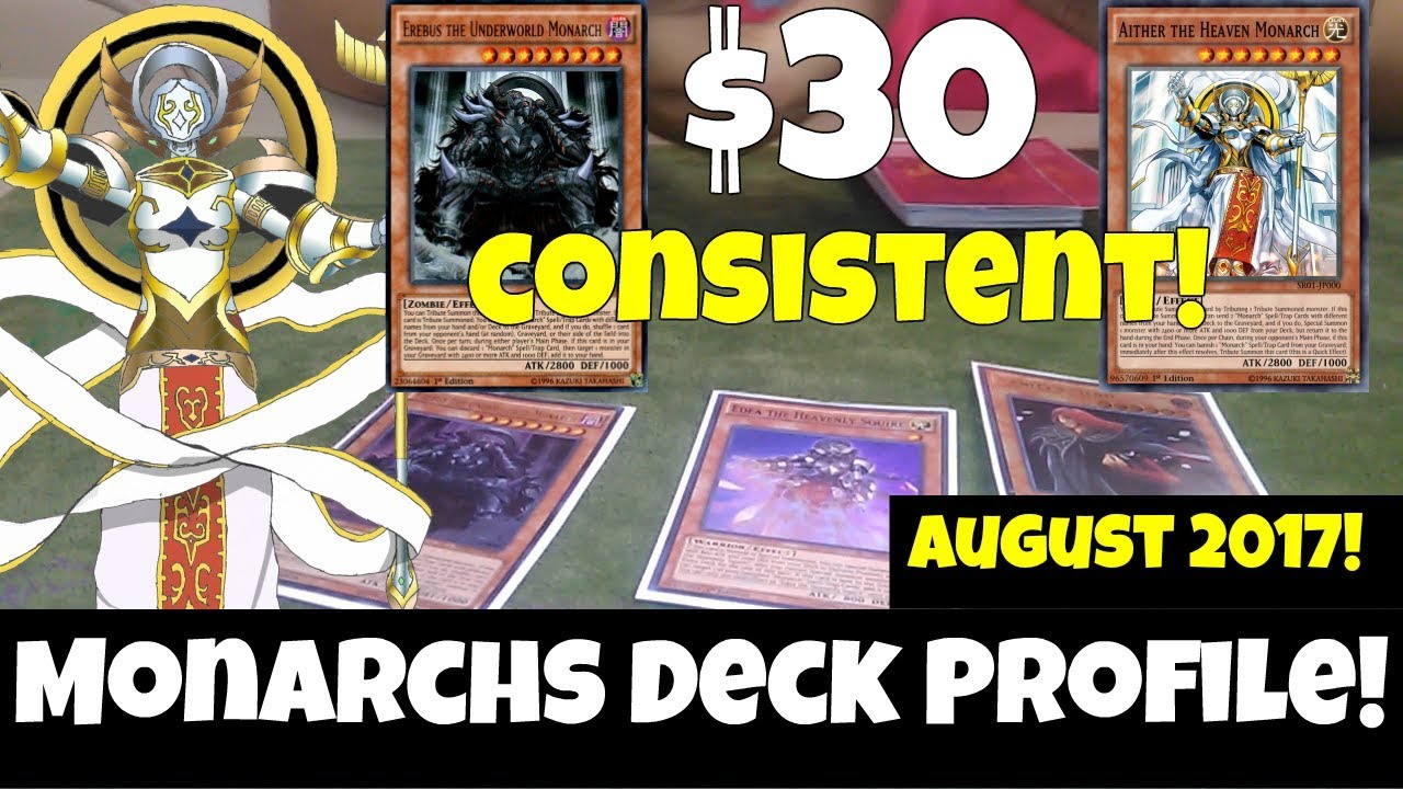 Most consistent PURE monach player at my locals! Deck Profile August 2017!