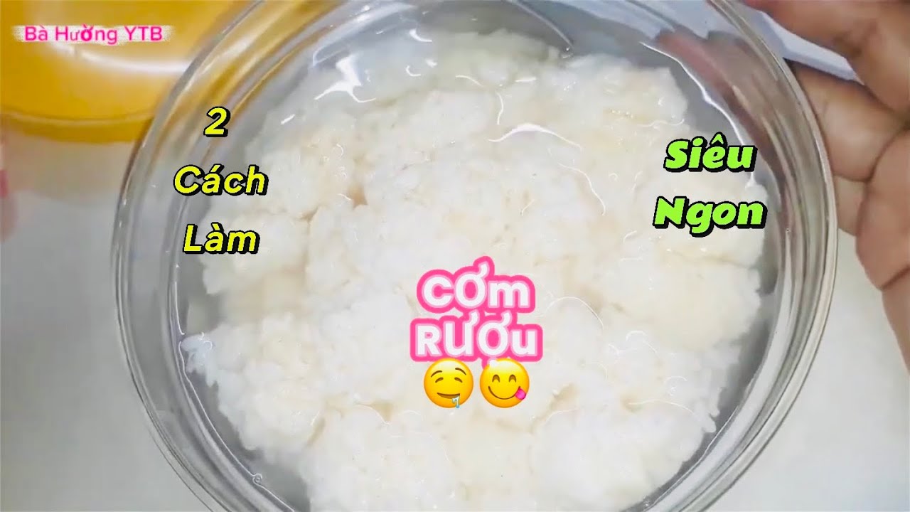 Bí quyết làm cơm rượu thơm ngon, ngày Tết đãi khách 👍😍