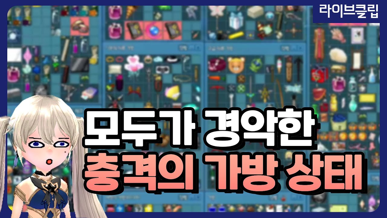 가방정리 초고수 달빛이랑의 꿀팁 대방출ㄷㄷㄷ | 라이브클립