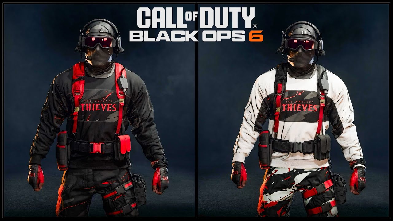 BO6 Los Angeles Thieves Competitor Operator Skins CDL Team Pack Bundle in Call of Duty: Black Ops 6