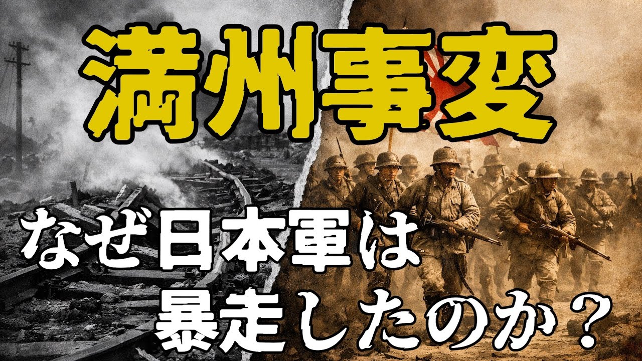 【満州事変】世界から孤立してまで日本軍が成し遂げたかったこととは？