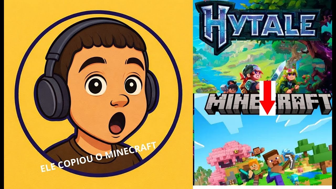 Comecei a minha jornada no Hytale!