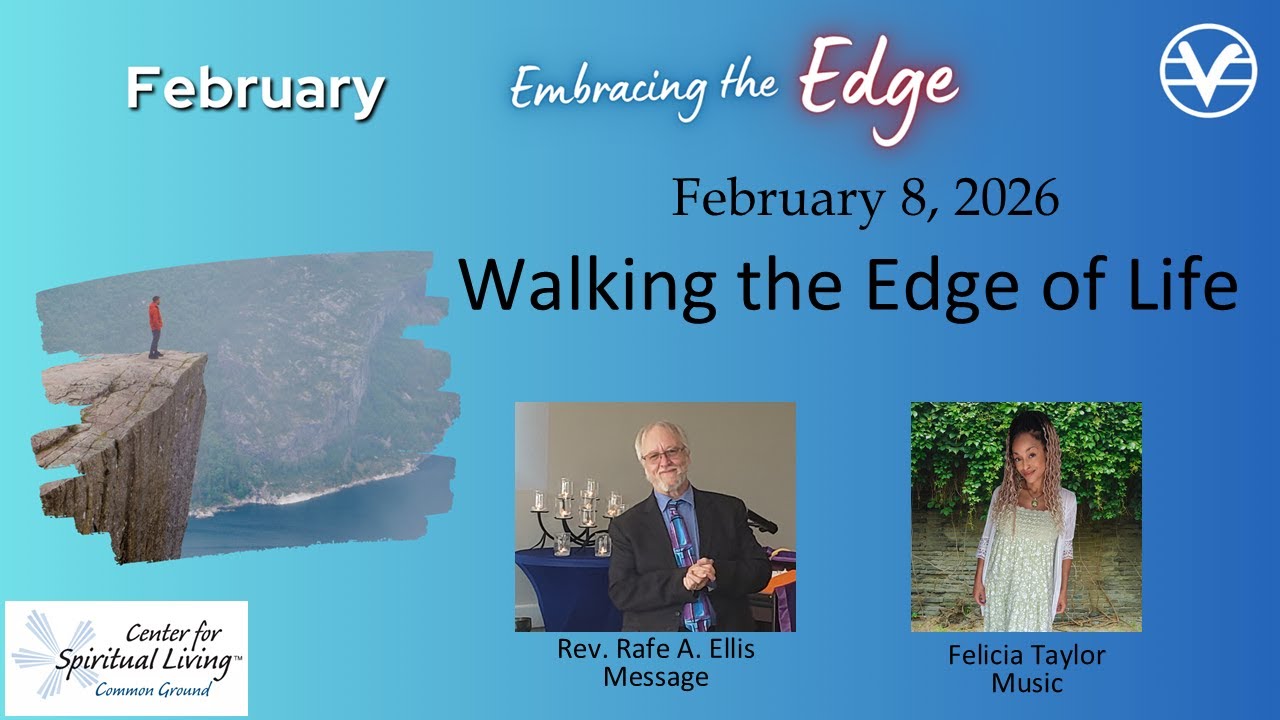 Sunday Celebration - Walking the Edge of Life 📱