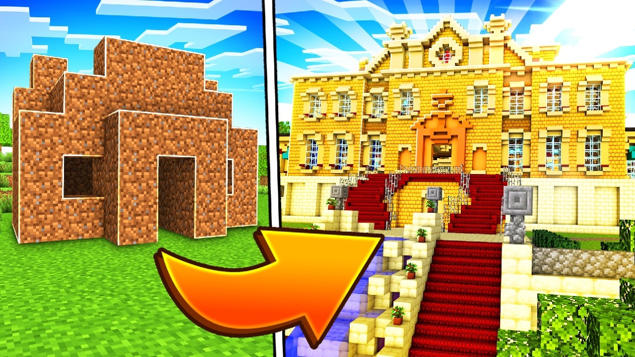 Ich habe MINECRAFT HÄUSER RENOVIERT...