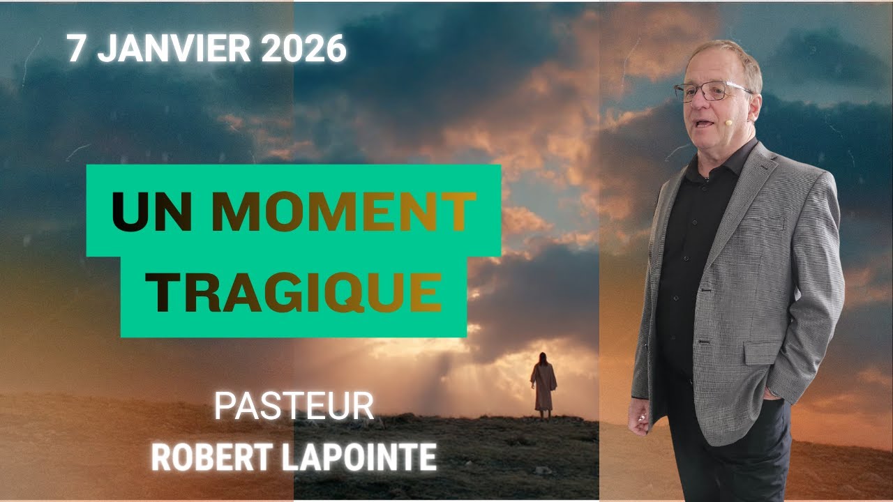 UN MOMENT TRAGIQUE | Robert Lapointe