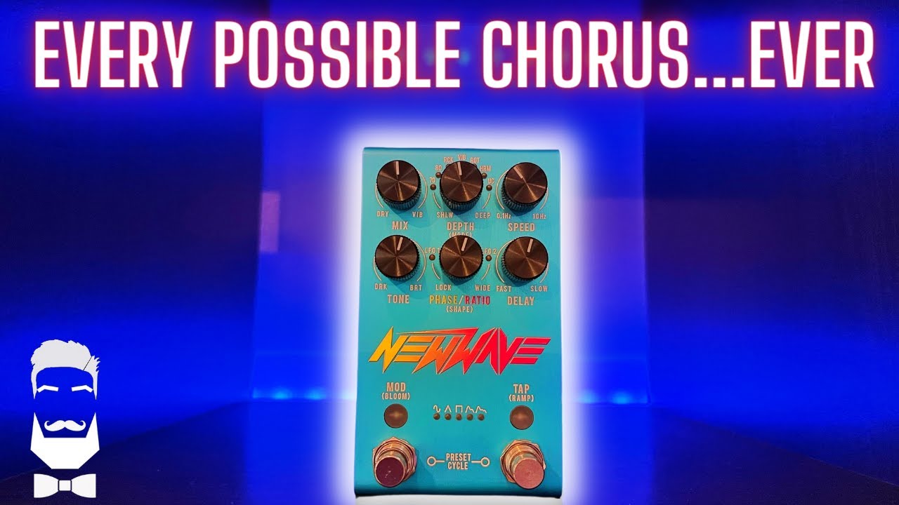 Jackson Audio NEWWAVE - A New Wave of Chorus! Mark Lettieri Signature