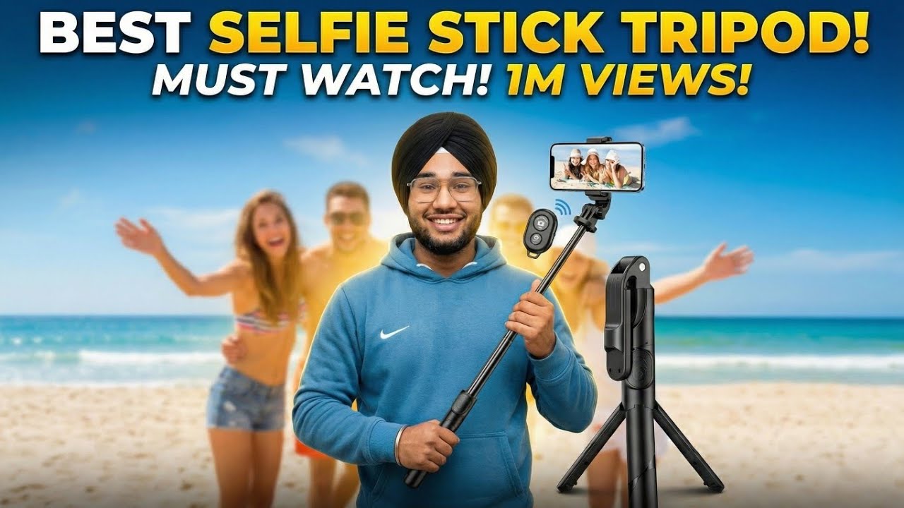 ਯੂBest Budget Tripod for iPhone & Android! (Must Have Gadget)