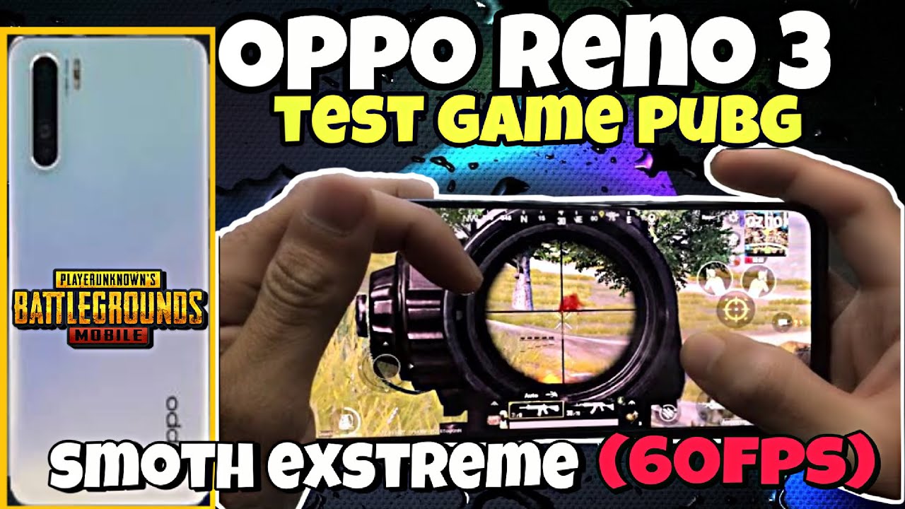 Oppo Reno 3 Test Pubg | Android terbaik buat main pubg | Anti Frame + Anti Lag | Pubg mobile
