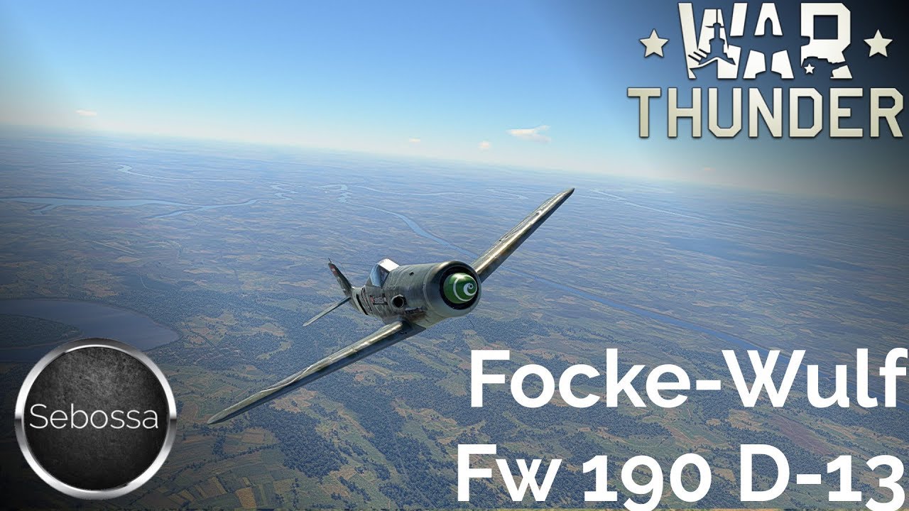 War Thunder - Focke-Wulf Fw  190 D-13  - Gameplay und Geschichte - deutsch