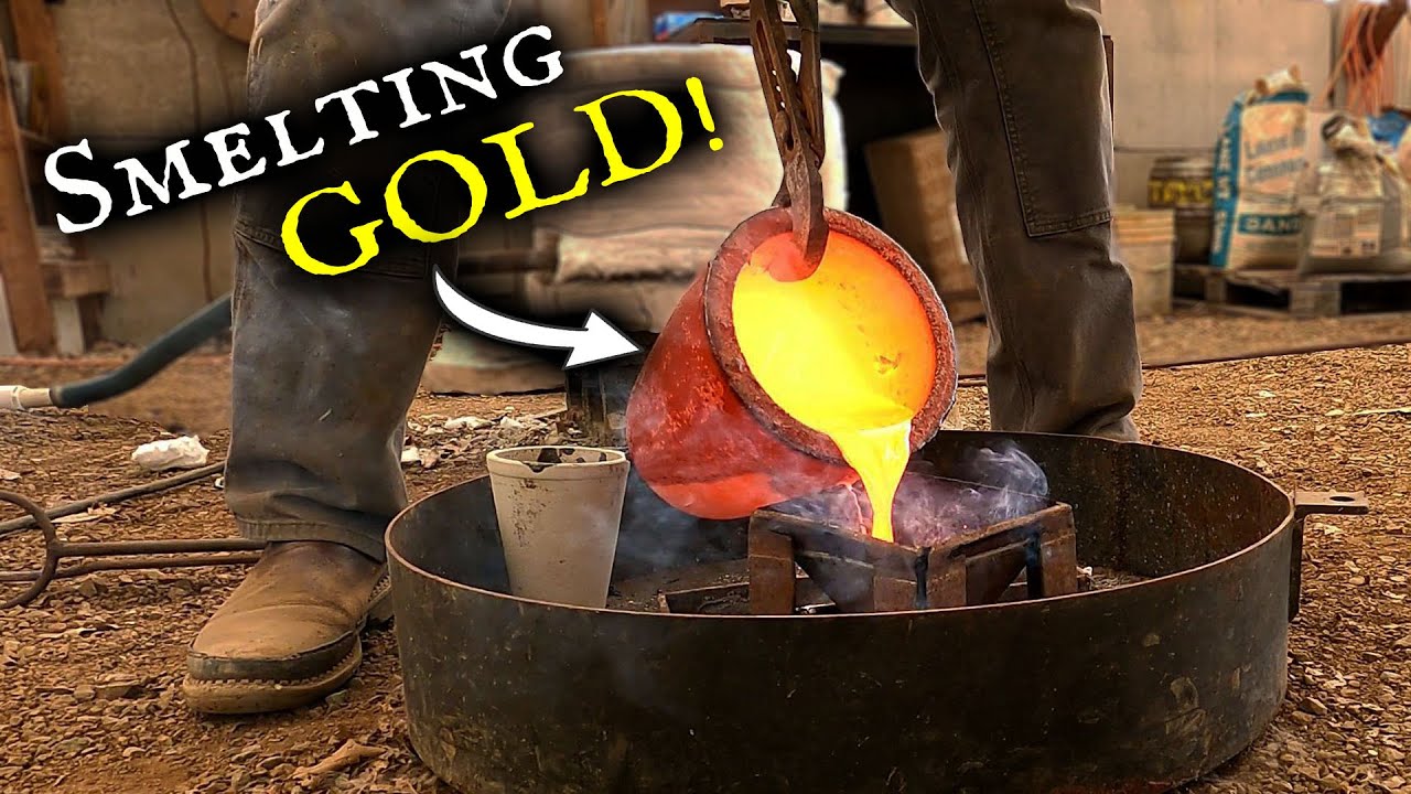 GOLD Ore Smelting!  How much will we find?