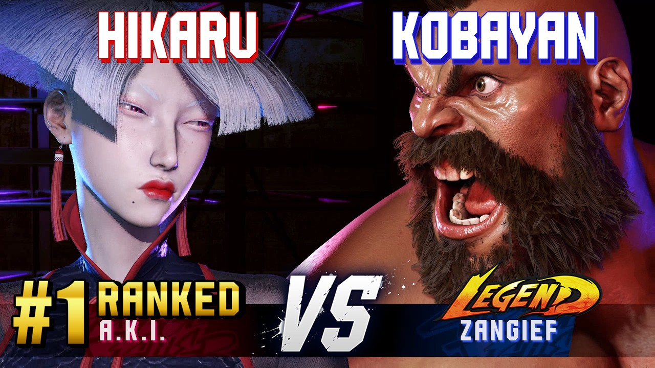SF6 ▰ HIKARU (#1 Ranked A.K.I.) vs KOBAYAN (Zangief) ▰ High Level Gameplay