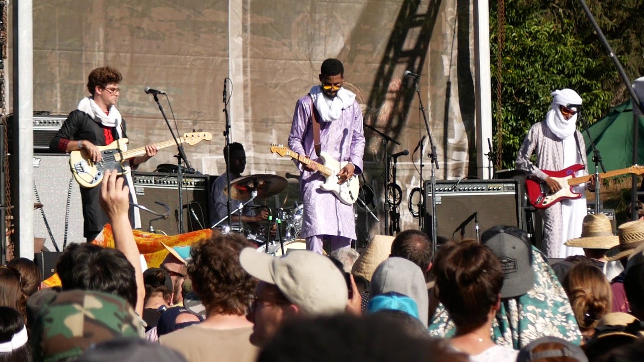 Mdou Moctar Tarhatazed at 2019 Hardly Strictly Bluegrass Festival
