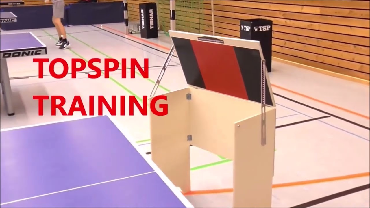 Du möchtest Deine Tischtennis Technik und Deine Topspin Technik verbessern ?