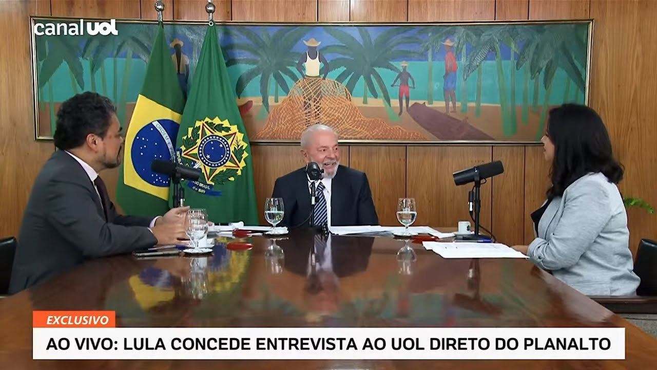PRESIDENTE LULA NO UOL &mdash; ENTREVISTA COMPLETA