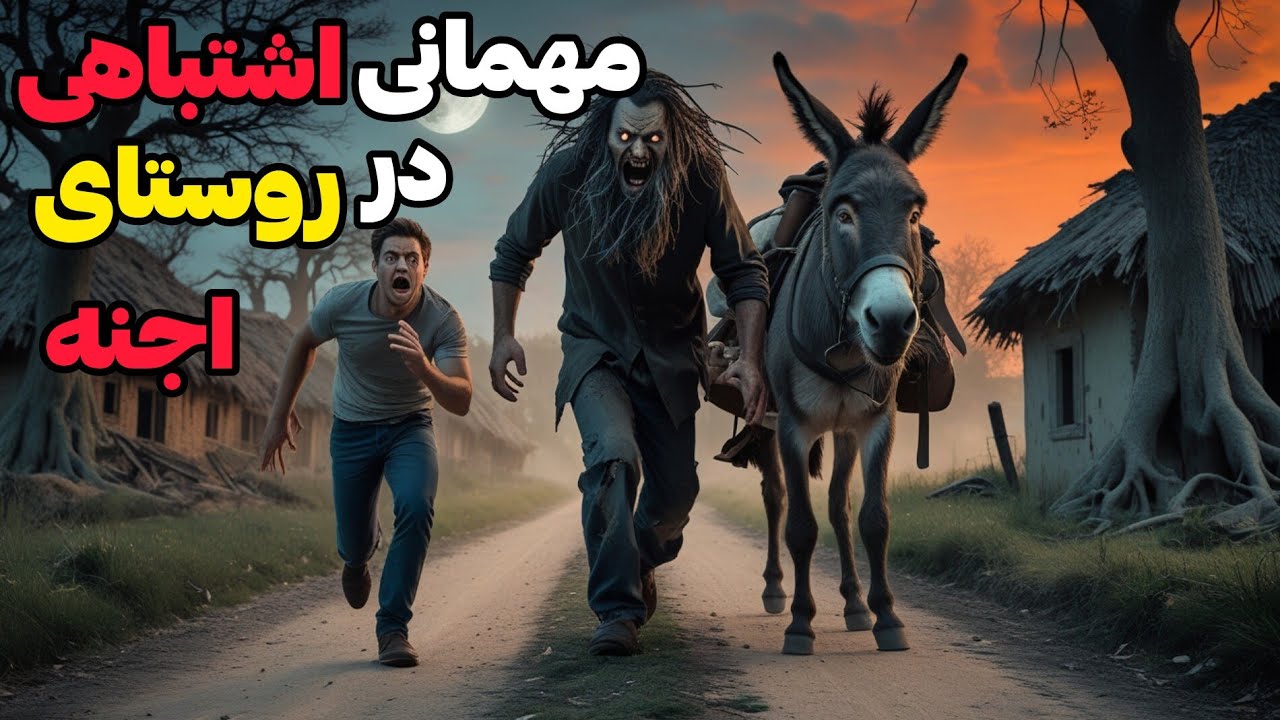 داستان ترسناک مهمانی اشتباهی در روستای اجنه: برای دیدن دوستم، اشتباهی وارد روستای اجنه شدم و...