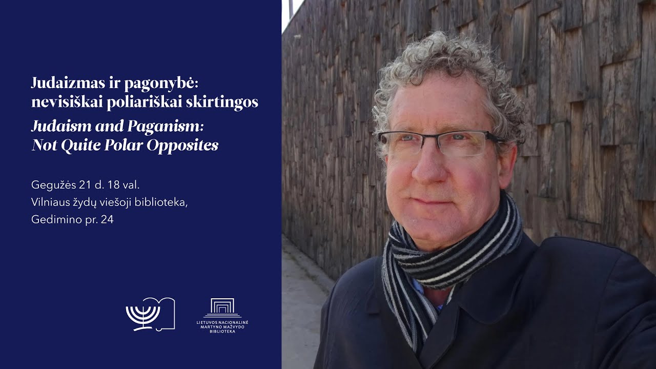Dr. Michaelo Strmiskos paskaita &bdquo;Judaizmas ir pagonybė: nevisi&scaron;kai poliari&scaron;kai skirtingos&ldquo;