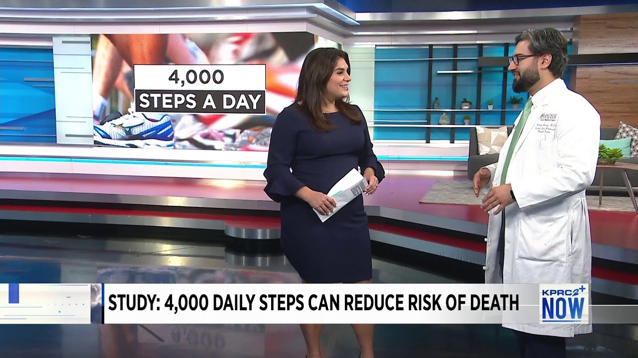 How much are you walking? A new study says 4,000 steps a day can reduce risk of death