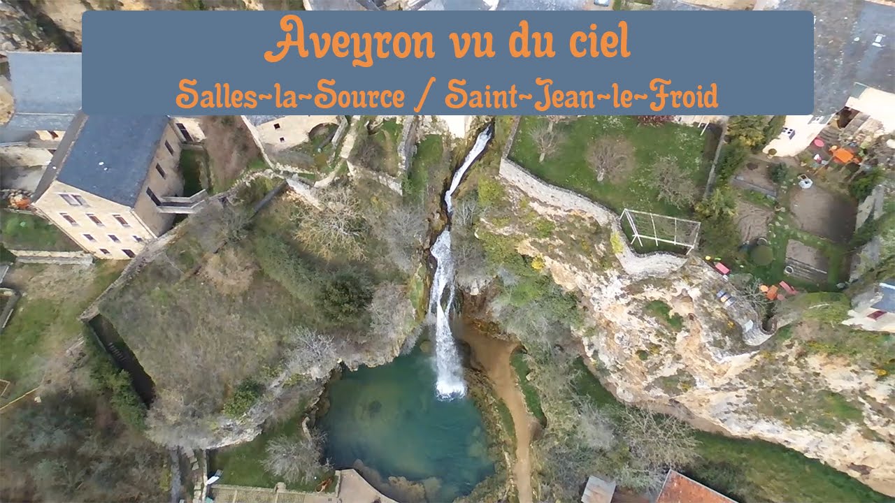 Aveyron vu du ciel - Salles-la-Source / Marcillac-Vallon