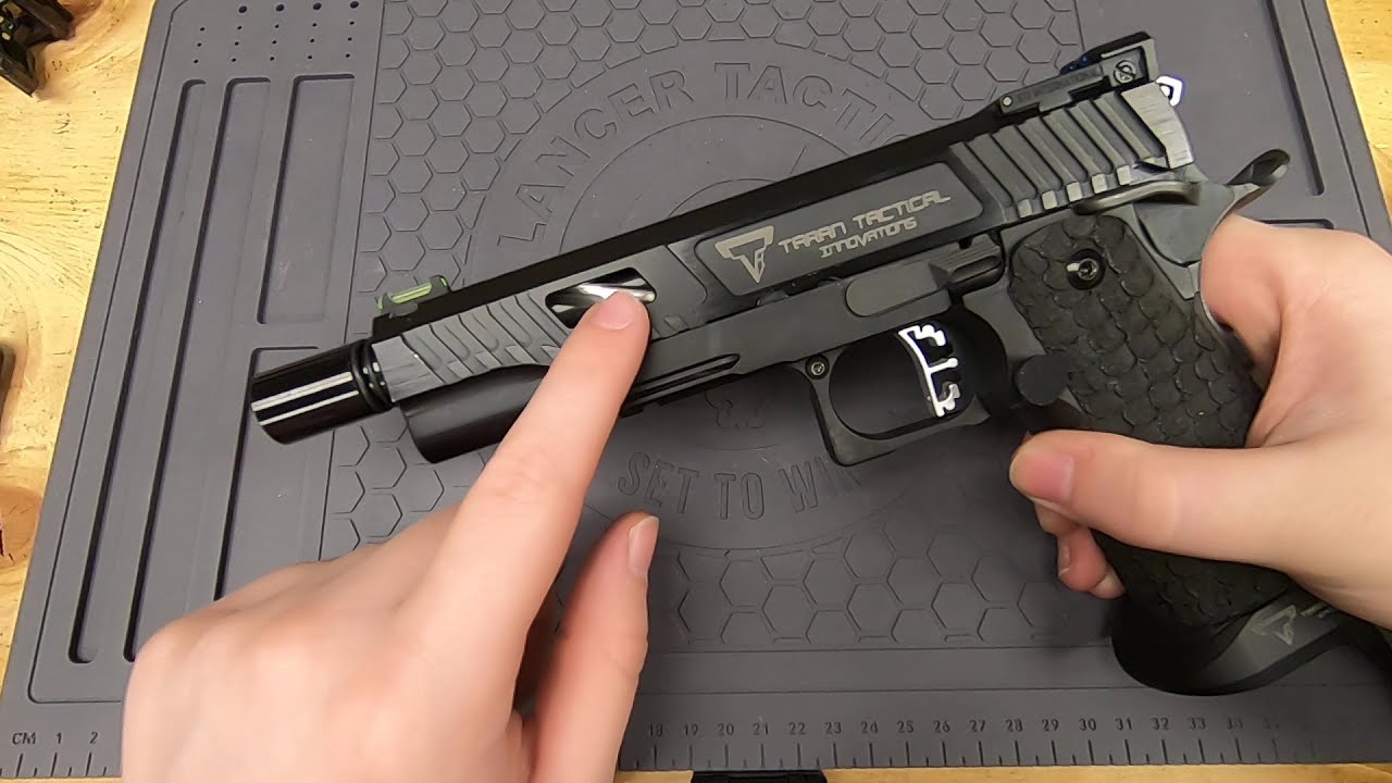 M002🔫 My personal outdoor hi-capa | 99% custom, 1% tokyo marui | Aisoft toy collection showcase