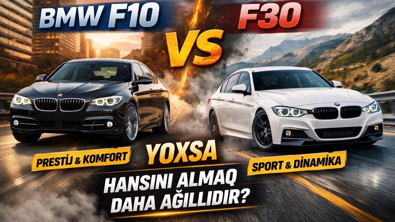 BMW F10 yoxsa F30? Azərbaycanda Hansı Daha Yaxşıdır?