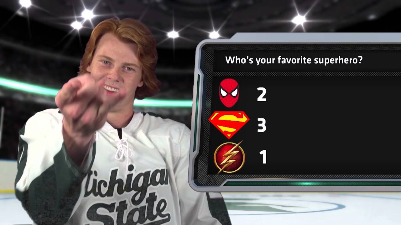 Spartan Hockey Trivia- Favorite Super Hero
