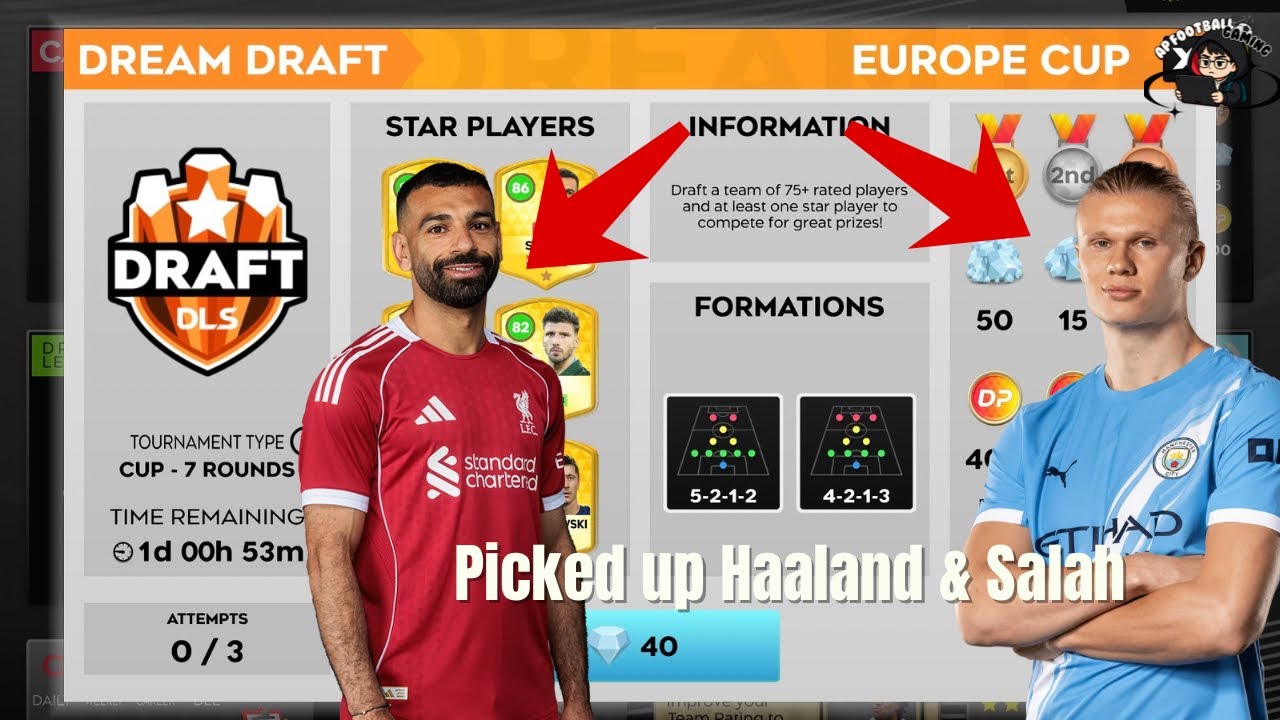 DLS25 | Dream Draft with Haaland & Salah