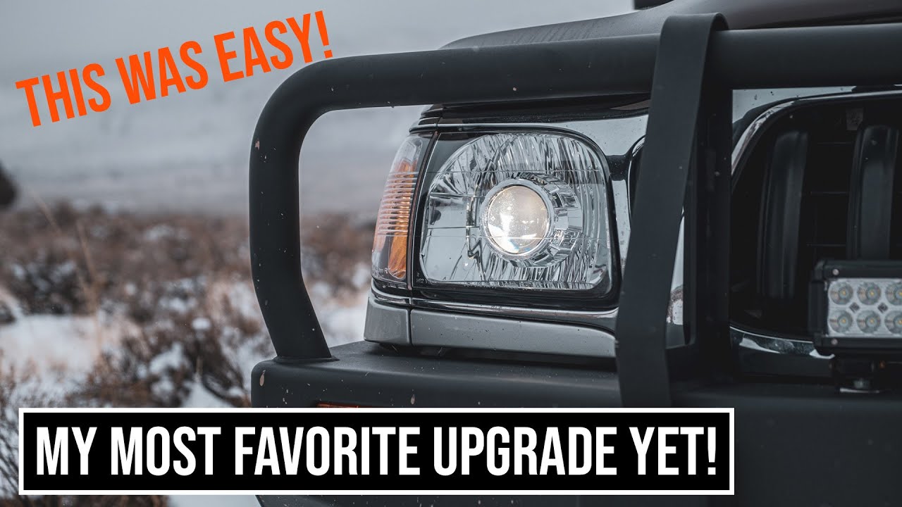 DIY Projector Retrofit - Super Easy! - Save Money, Do It Yourself - 1st Gen Tacoma