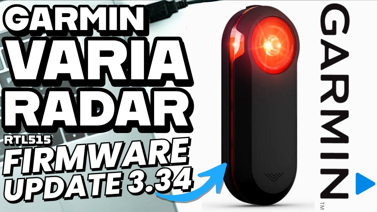 GARMIN Varia Radar RTL515 Firmware Update 3.34 // Quick Garmin Tip!
