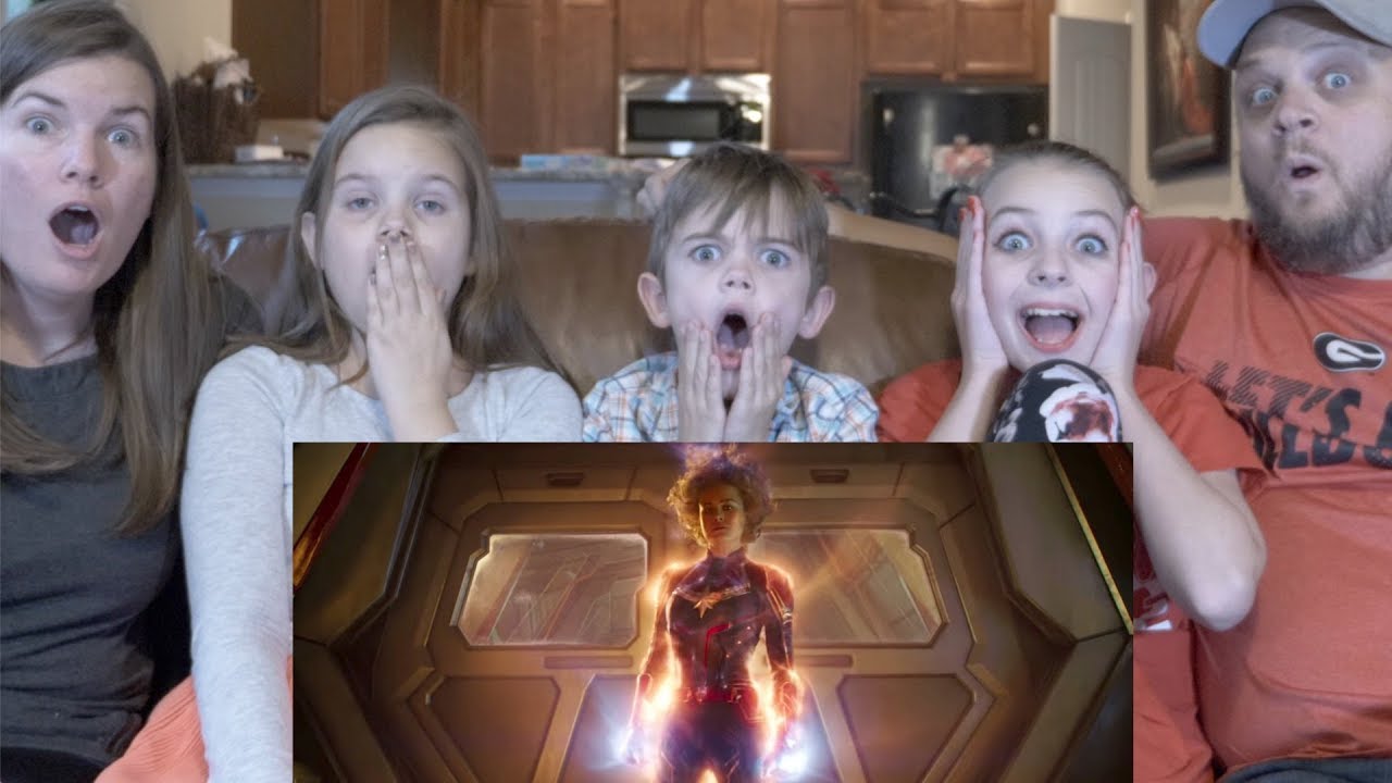 CAPTAIN MARVEL TRAILER 2 REACTION