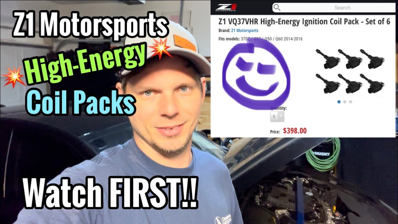 Watch BEFORE buying Z1 Coil Packs!! | Z1 motorsports high-energy ignition coils for the vq37