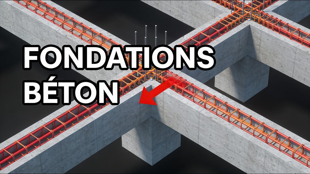 Réaliser les fondations d'une maison