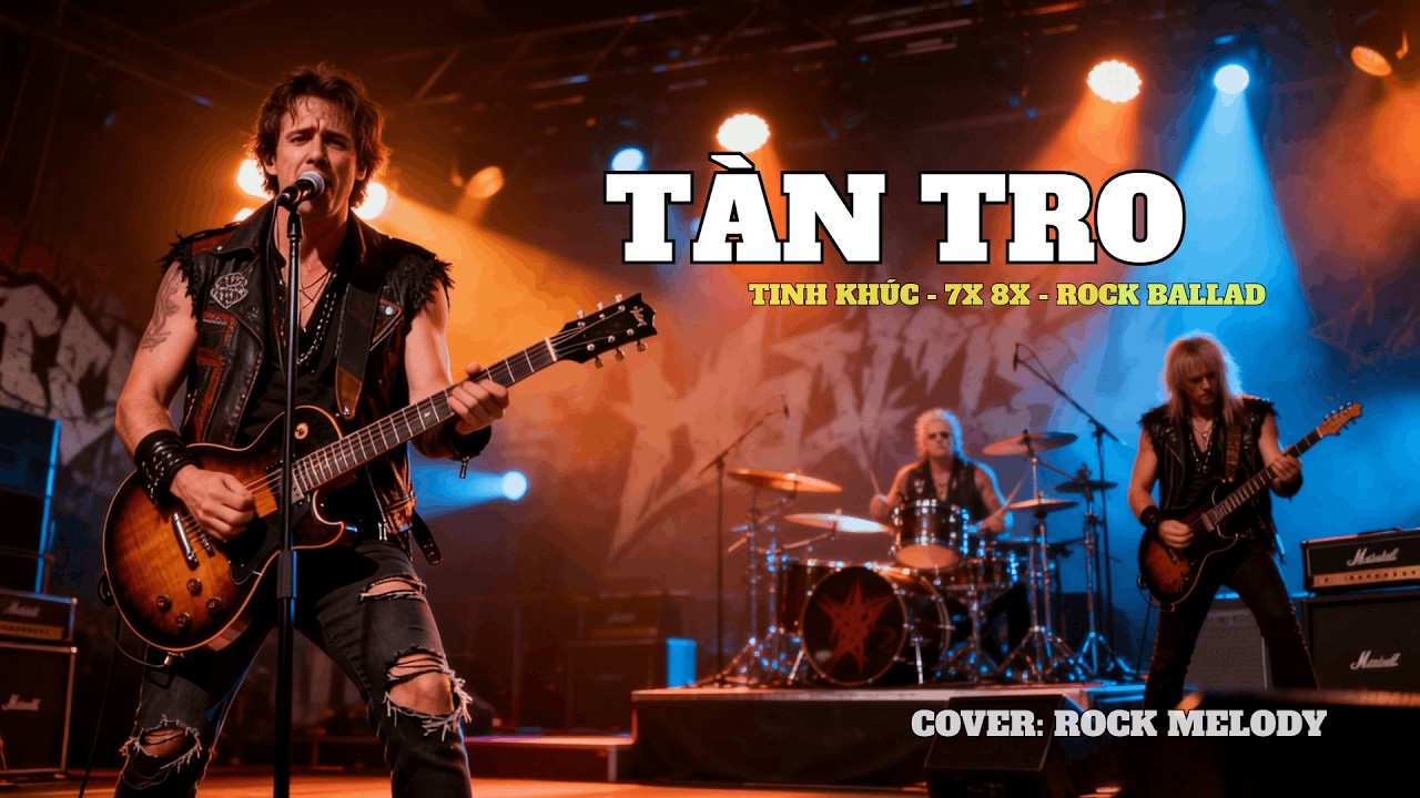 TÀN TRO - Tình khúc bất hủ 7x 8x | Rock Ballad – Emotional Version |ROCK MELODY