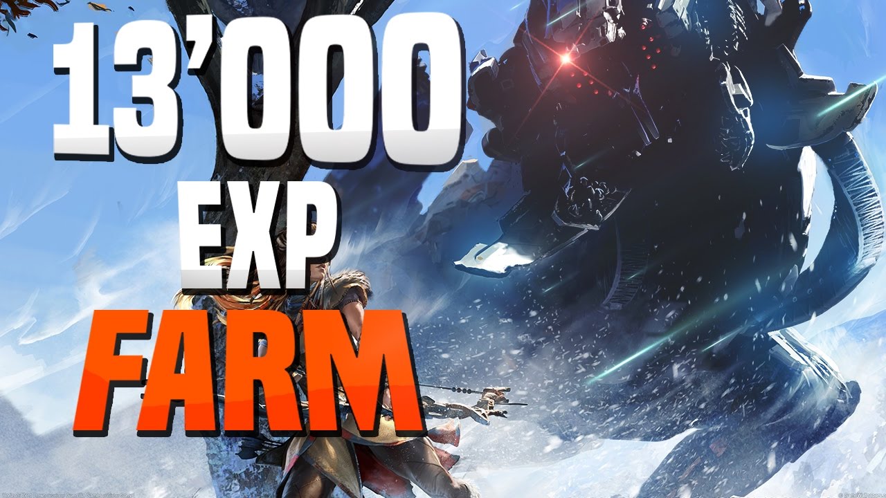 13000 EXP in soli 2 MINUTI ! Farmare su Horizon Zero Dawn