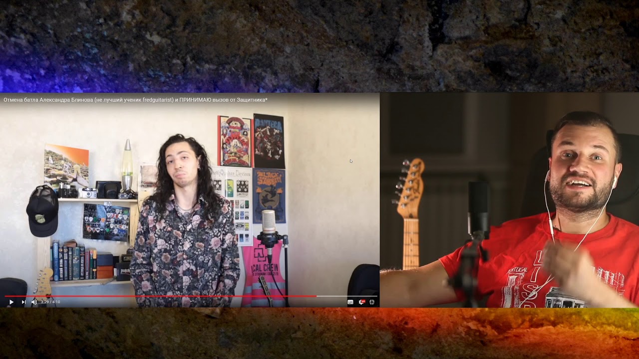 Мой реакт на: Отмена батла Александра Блинова (не лучший ученик fredguitarist). Ответ Asty McBrain!