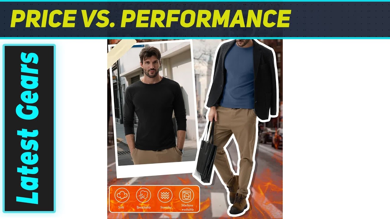 Neer 4 Pack Men's Big and Tall Thermals: The Ultimate Winter Base Layer!