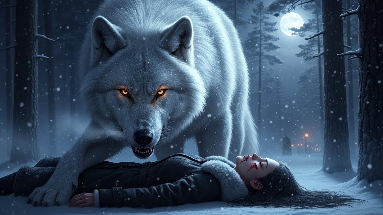 Ela Foi Deixada Sozinha e Ferida na Neve—Até Seu Poder Despertar e 50 Lobos Surgirem das Sombras