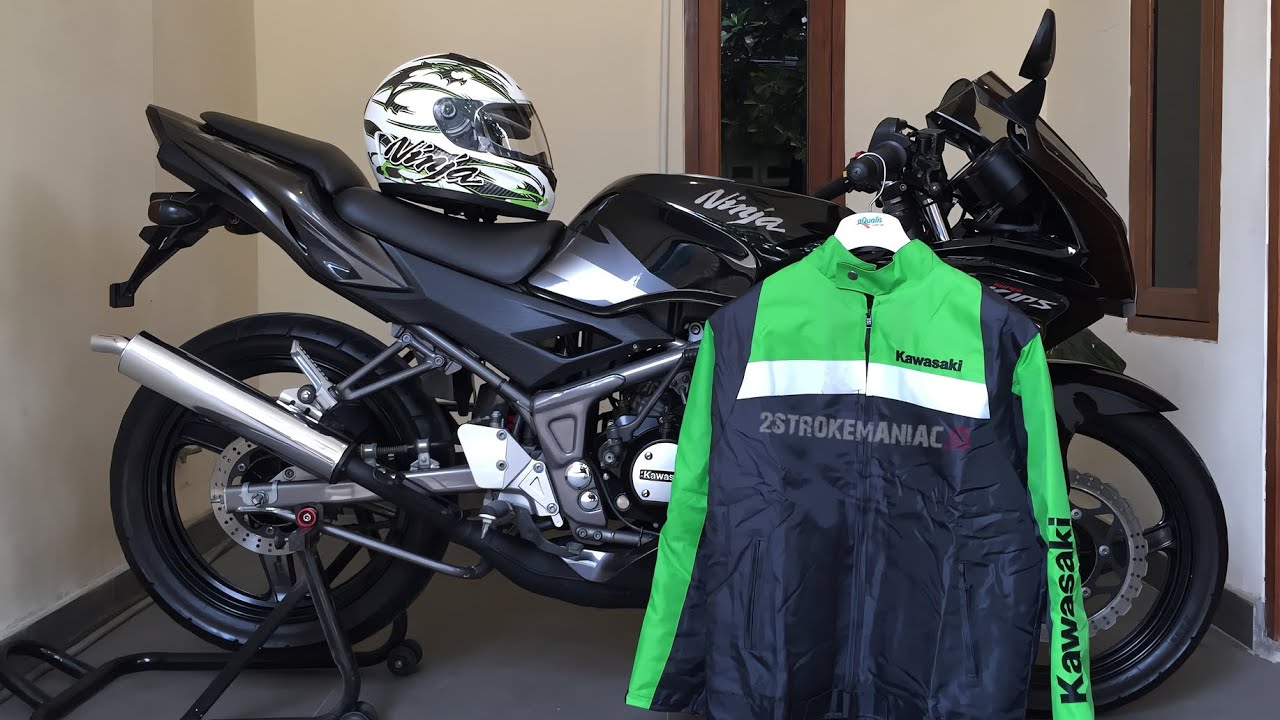 SOLD❗ KAWASAKI NINJA 150 RR NEW 2012 HITAM ABU LIKE NEW GOOD CONDITION ❗#2strokemaniacid #ninjarr