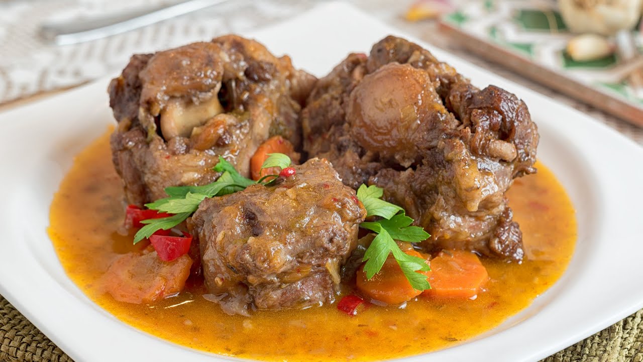 Rabo de toro ESTOFADO | Jugoso y sabroso