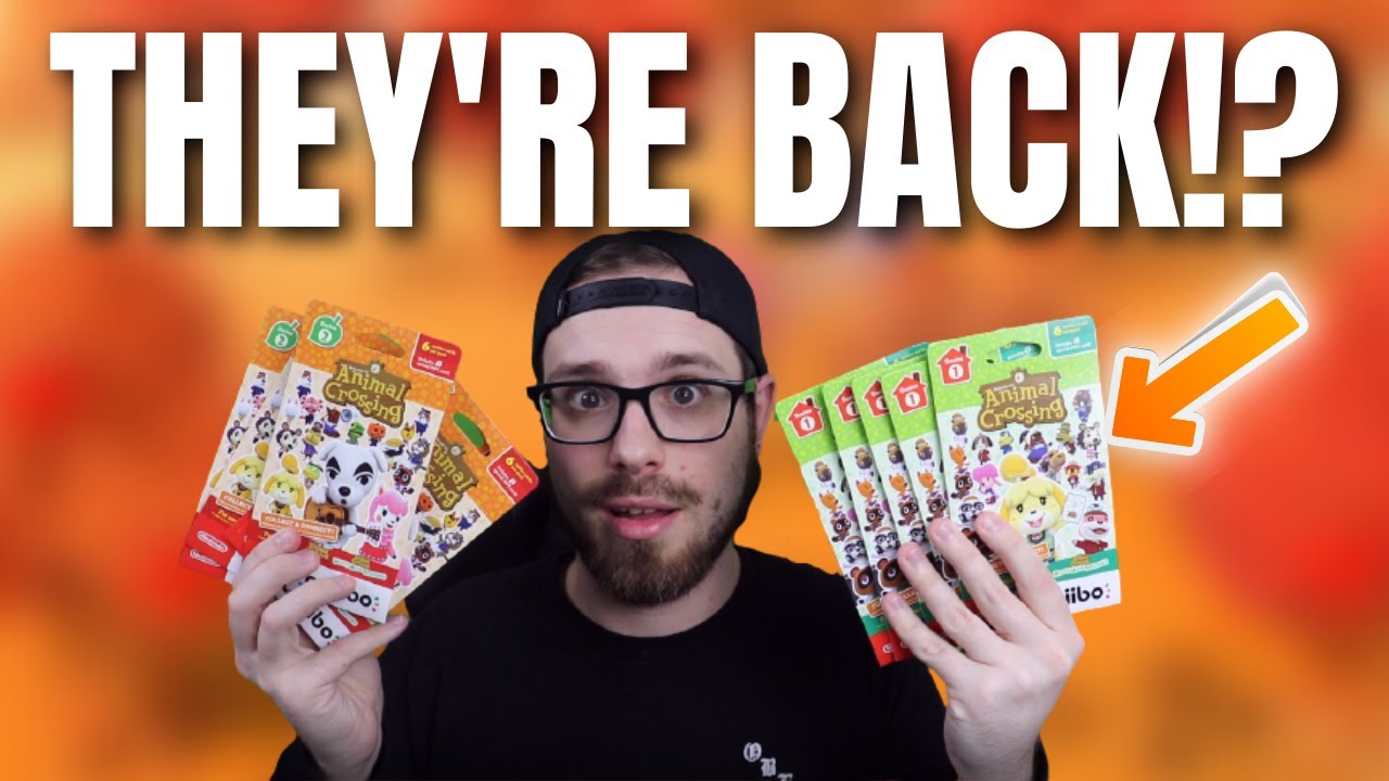 КАРТЫ AMIIBO ANIMAL CROSSING ВЕРНУЛИСЬ!? | Распаковка карт Amiibo