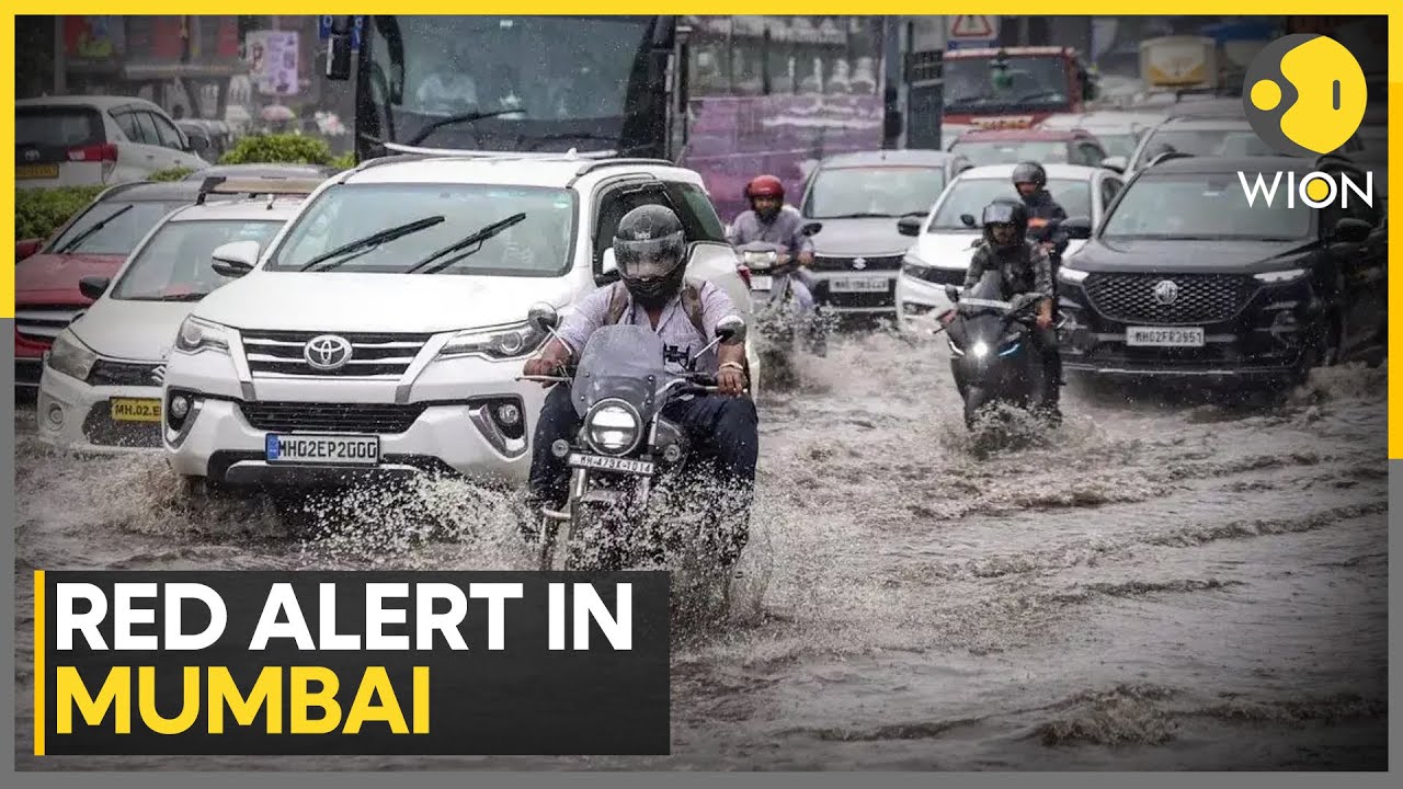 India: Heavy Rains Lash Mumbai, Key Areas Submerged | WION