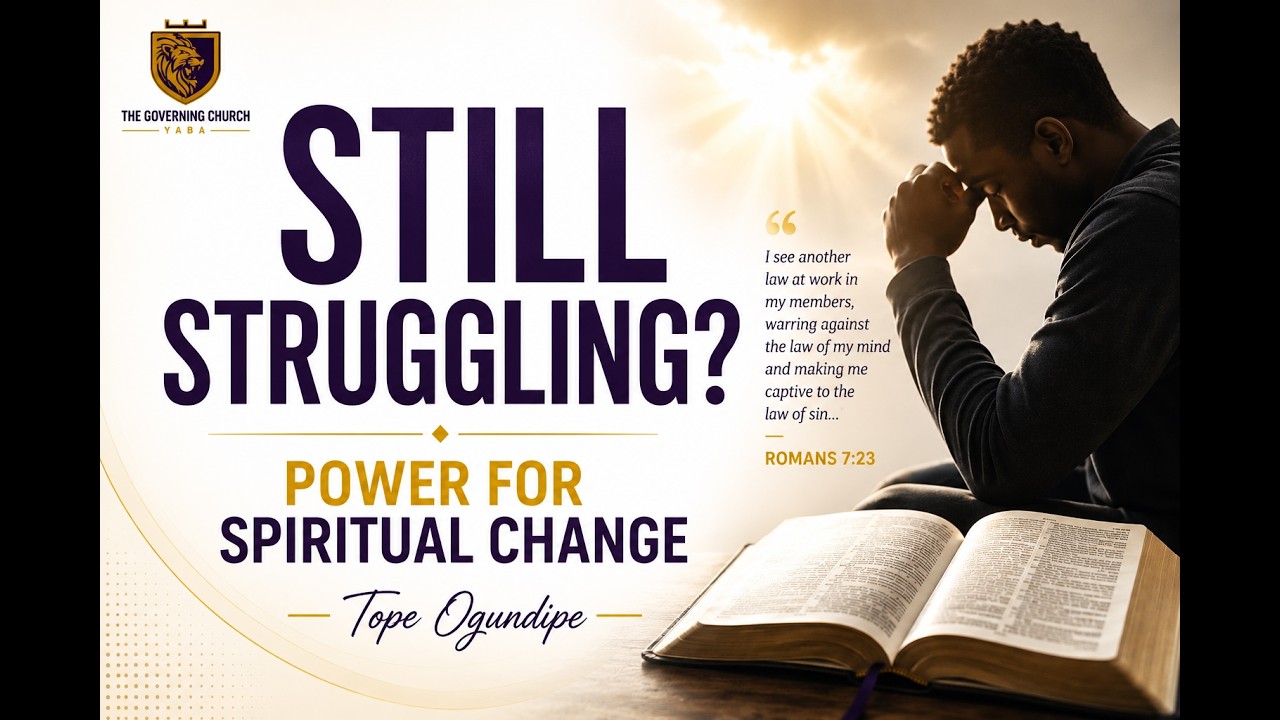 Power For Spiritual Change || Temitope Ogundipe  || Workshop 21012026