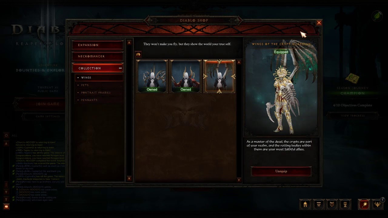 Diablo 3 Season 23 Live Stream Necromancer Bone Spear Build Road to GR150 (Part 9)