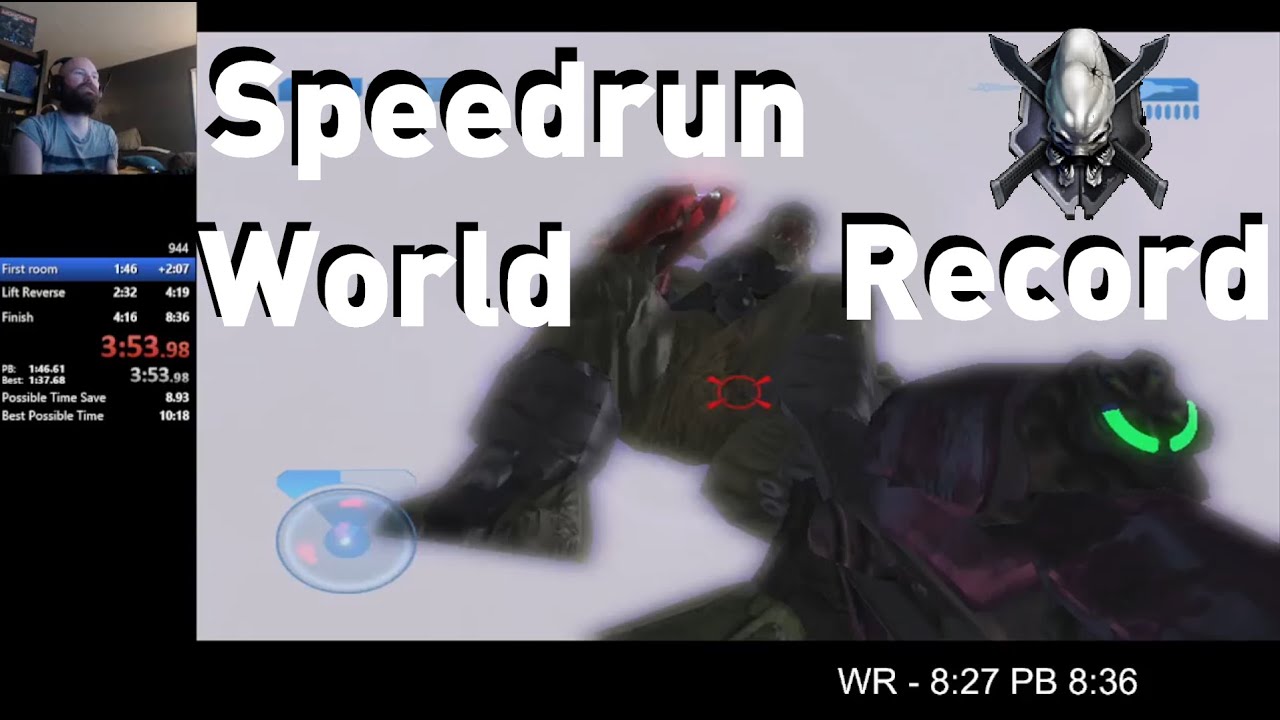Halo 2 Gravemind Legendary World Record 8:21