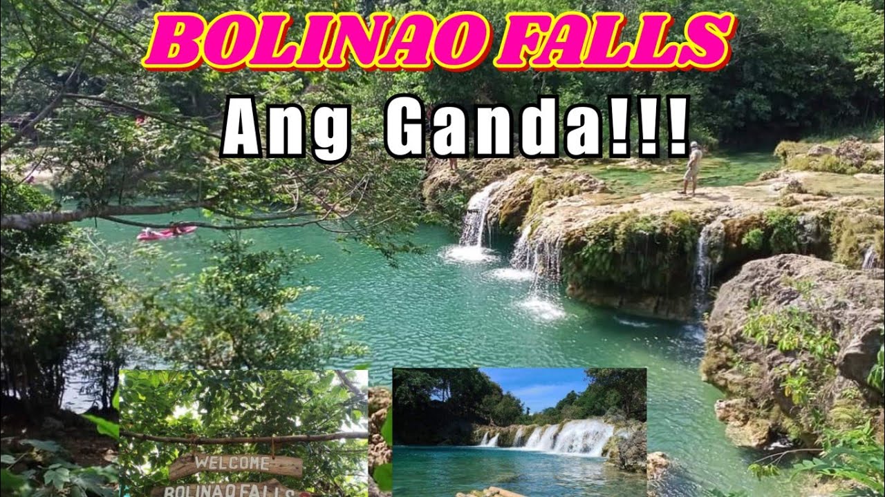 VISITING BOLINAO FALLS AND WHITE SAND BEACH BOLINAO PANGASINAN