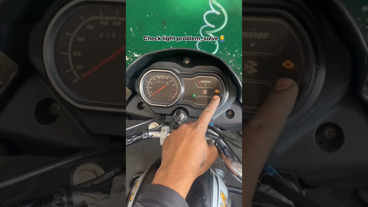 How to turn off engine light in bs6 Bajaj Platina bike 🛠️ #trending #viral #youtube #viralvideo