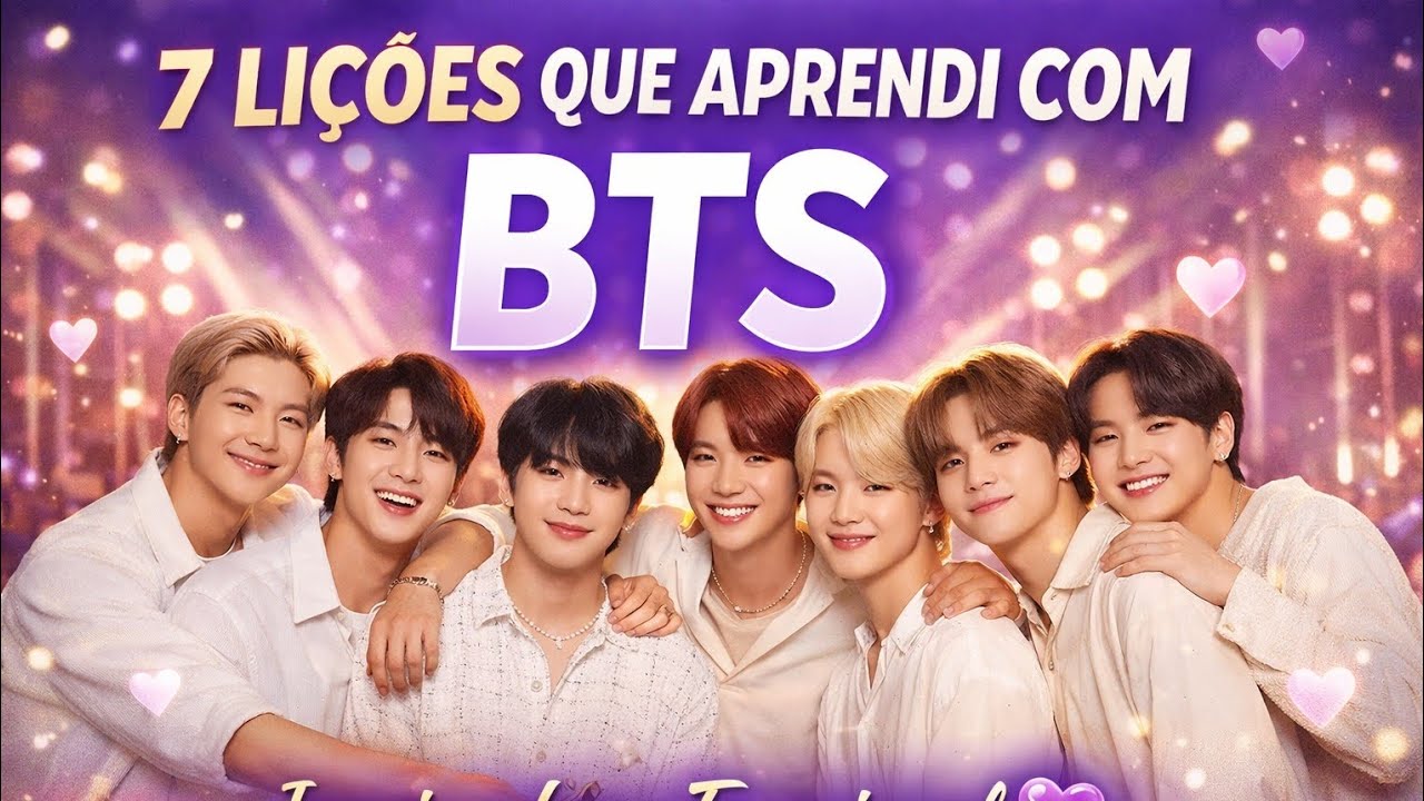 As 7 lições que aprendi com o BTS#bts #video motivacional #army # kpop