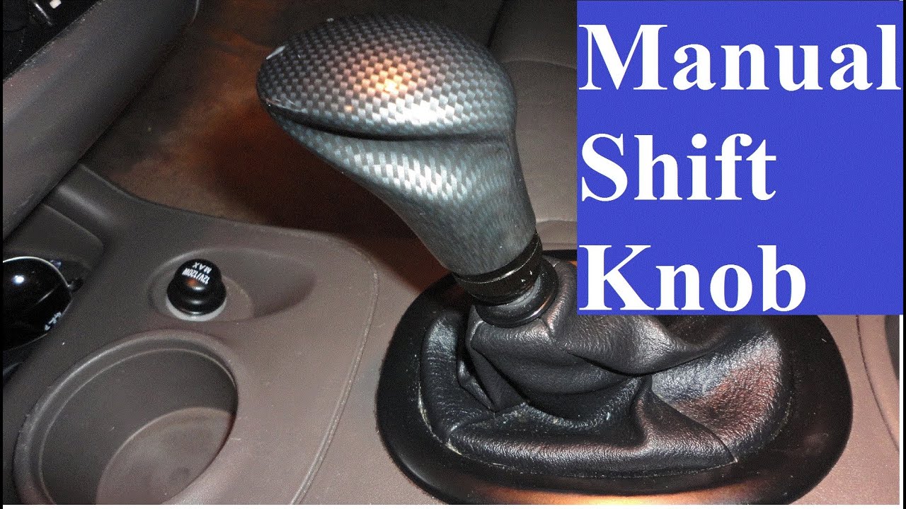 How to Replace a Manual Shifter Knob