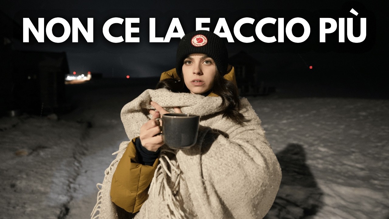 90 giorni al BUIO: perché la notte polare mi ha SFINITA (Svalbard)