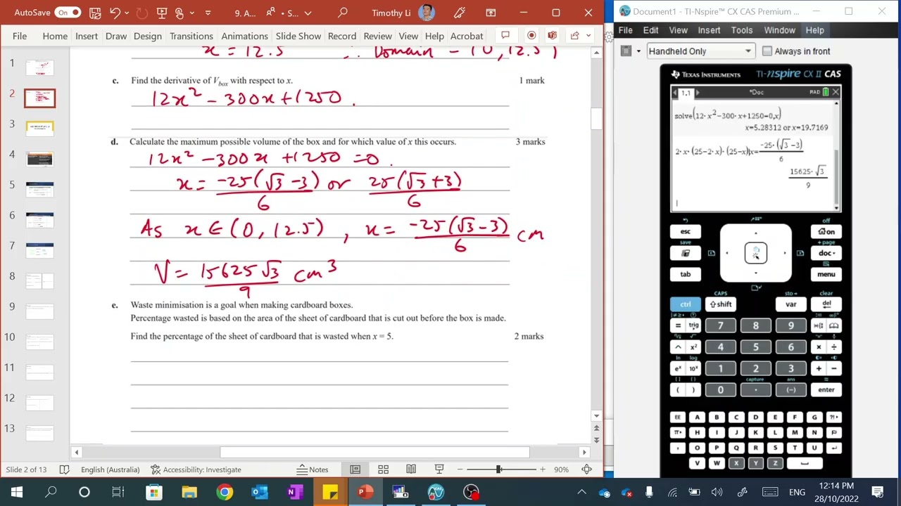 9  Applications of Calculus to Kinematics